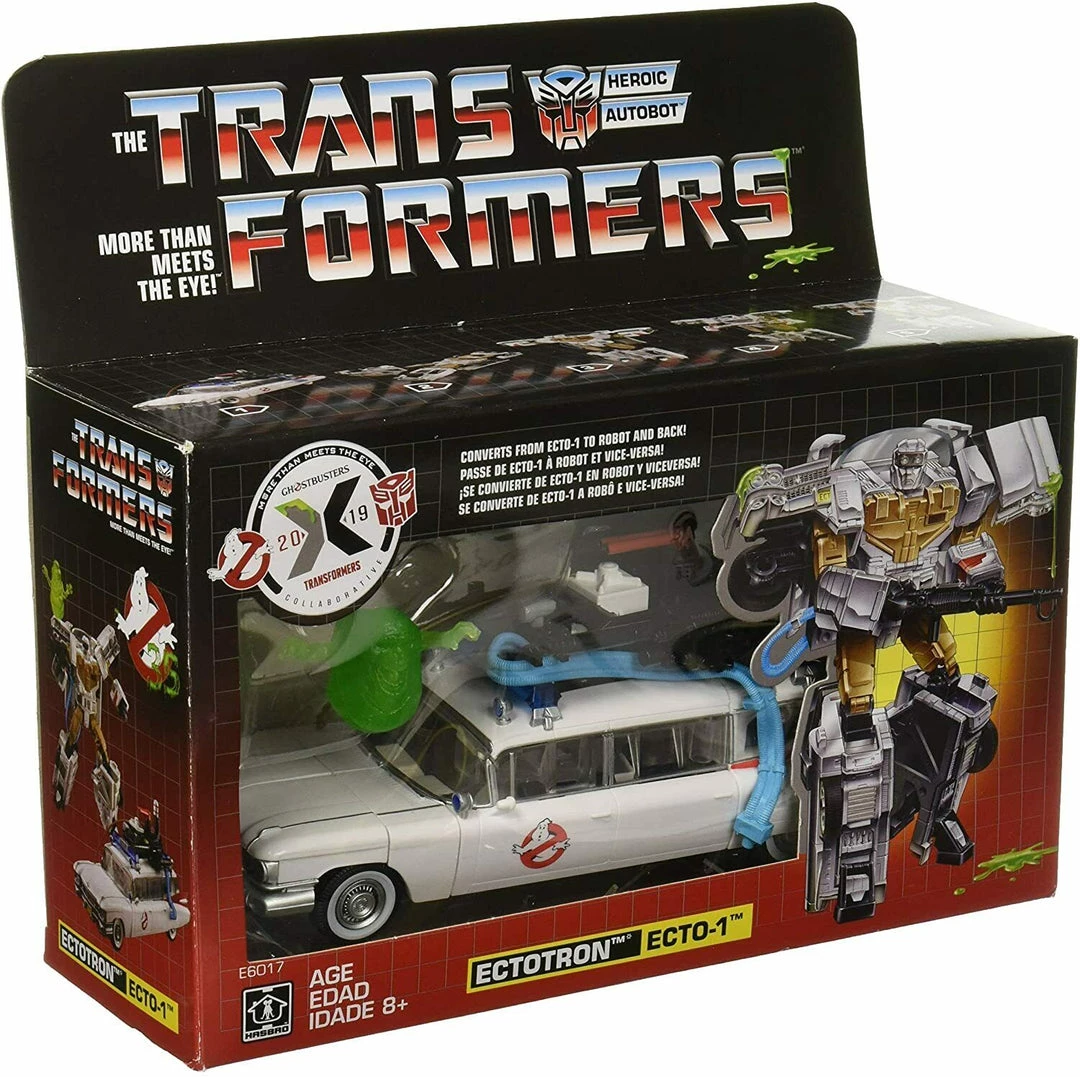 Transformers Generations Ghosbusters Figure Deluxe Class - Ecto-1 Ectoton 4 Transformers Generations Ghosbusters Figure Deluxe Class - Ecto-1 Ectoton