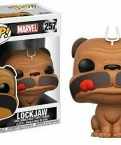 Funko POP! Marvel: Inhumans LOCKJAW Figure #257 DAMAGE BOX