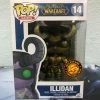 Funko POP! Games World Of Warcraft ILLIDAN Asia Exclusive GOLD #14 W/ Protector