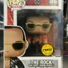 Funko Pop WWE: THE ROCK Chase Limited Edition #46 Figure W/ Protector 1 Funko Pop WWE: THE ROCK Chase Limited Edition #46 Figure W/ Protector
