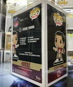 Funko POP! NFL San Francisco 49ers STEVE YOUNG Super Bowl #153 W/ Protector