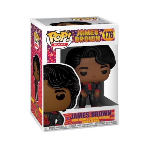 Funko Pop! James Brown Vinyl Bobble Toy Figure #176 W/ Protector - IN STOCK 5 Funko Pop! James Brown Vinyl Bobble Toy Figure #176 W/ Protector - IN STOCK