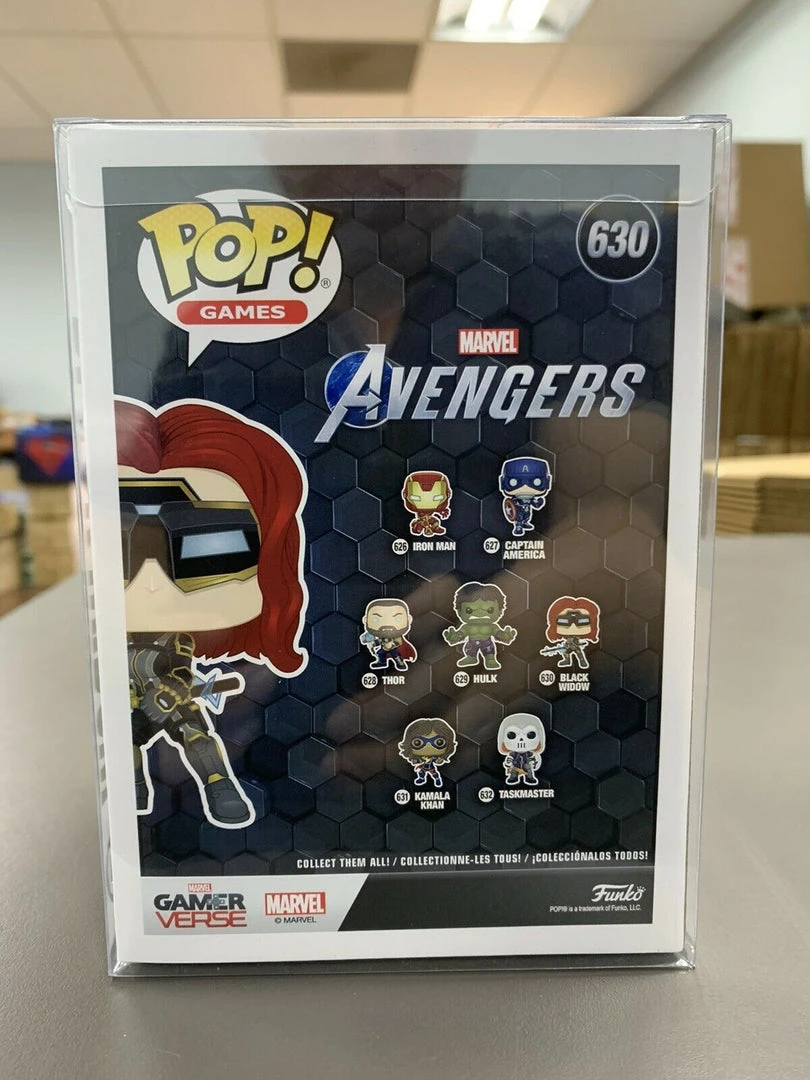 Funko Pop Avengers Games Gamerverse Black Widow GITD Glow Chase W/ Protector 4 Funko Pop Avengers Games Gamerverse Black Widow GITD Glow Chase W/ Protector