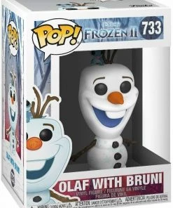 Funko POP! Disney: Frozen 2 OLAF With BRUNI Figure #733 DAMAGE BOX