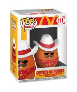 Funko POP! Ad Icons: McDonald's COWBOY McNUGGET Figure #111 MINOR DAMAGE BOX