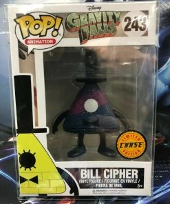 Funko POP! Disney: Gravity Falls BILL CIPHER CHASE Figure #243 W/ Protector