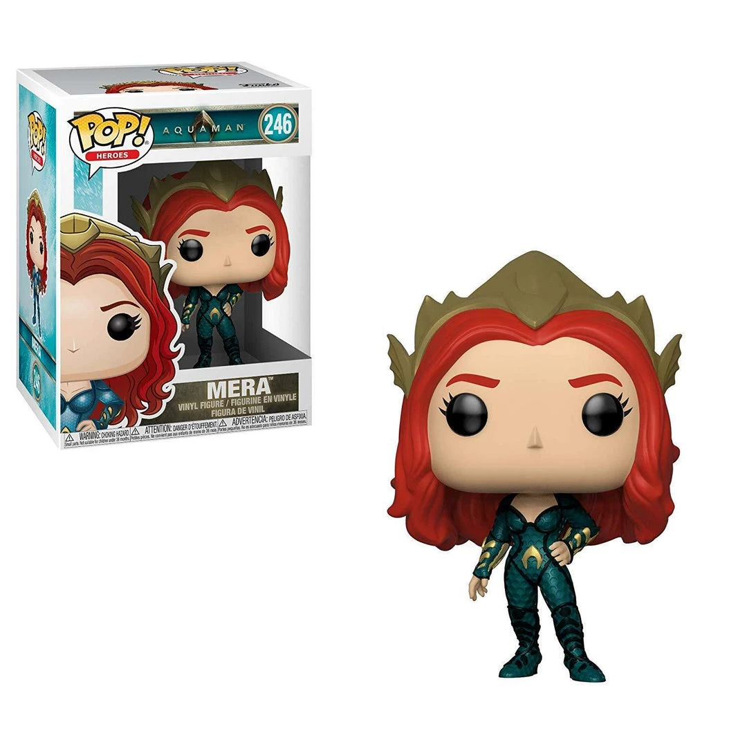 Funko Pop! Heroes Aquaman Mera #246 ON HAND 4 Funko Pop! Heroes Aquaman Mera #246 ON HAND