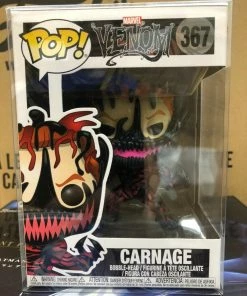Funko POP! Marvel Venom CARNAGE Figure #367 W/ Protector
