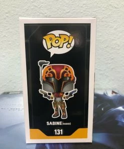 Funko POP! Star Wars Rebels SABINE In Mask Special Edition #131 W/ Protector