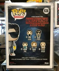 Funko POP! TV Stranger Things STEVE With Sunglasses Figure #638 W/ Protector