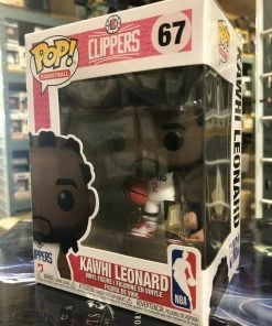 Funko POP! NBA LA Clippers KAWHI LEONARD Figure #67 Figure W/ Protector