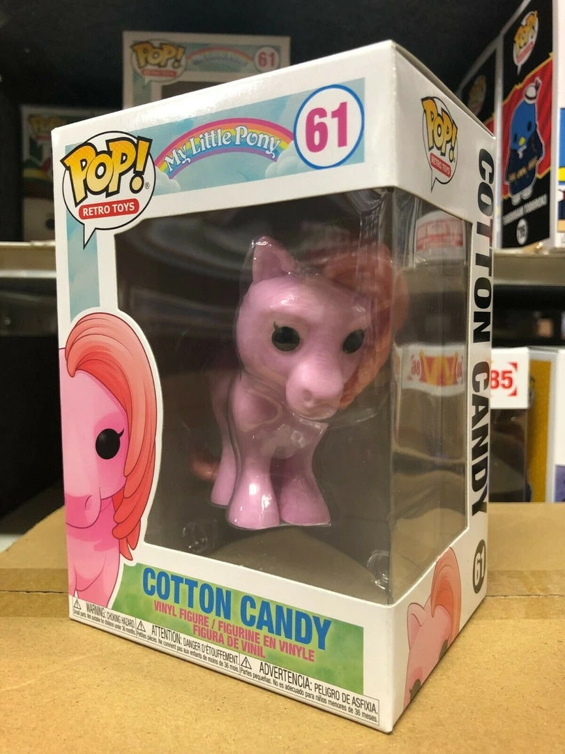 Funko POP! Retro Toys: My Little Pony COTTON CANDY Figure #61 W/ Protector 4 Funko POP! Retro Toys: My Little Pony COTTON CANDY Figure #61 W/ Protector