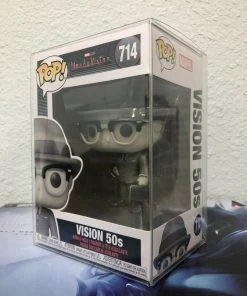 Funko POP! Marvel Studios: Wanda Vision VISION 50s Figure #714 W/ Protector