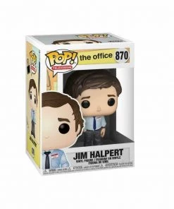 Funko POP! TV: The Office JIM HALPERT NBC Figure #870 DAMAGE BOX