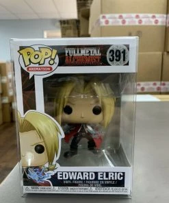 Funko POP! Animation: Fullmetal Alchemist EDWARD ELRIC Figure #391 W/ Protector