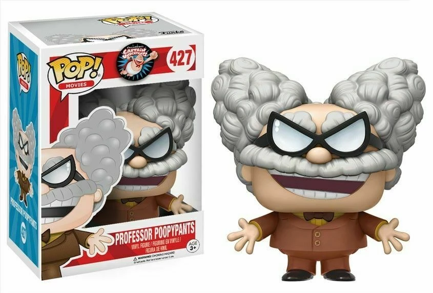 Funko POP! Movies PROFESSOR POOPYPANTS Figure #427 DAMAGE BOX 3 Funko POP! Movies PROFESSOR POOPYPANTS Figure #427 DAMAGE BOX