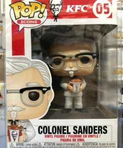 Funko POP! Icons KFC COLONEL SANDERS Figure #05 W/ Protector