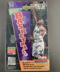 Toystops Collectible Cards 1996 NBA UPPER DECK COLLECTORS CHOICE SEALED BASKETBALL BOX SERIES 1