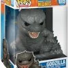 Funko Pop Movies Godzilla Vs Kong 1015 GODZILLA 10" Inch Figure W/ Protector