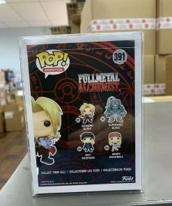 Funko POP! Animation: Fullmetal Alchemist EDWARD ELRIC Figure #391 W/ Protector