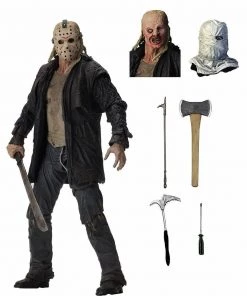 Action Figures NECA Friday The 13th ULTIMATE JASON (2009 Remake) 7” Action Figure DAMAGE BOX