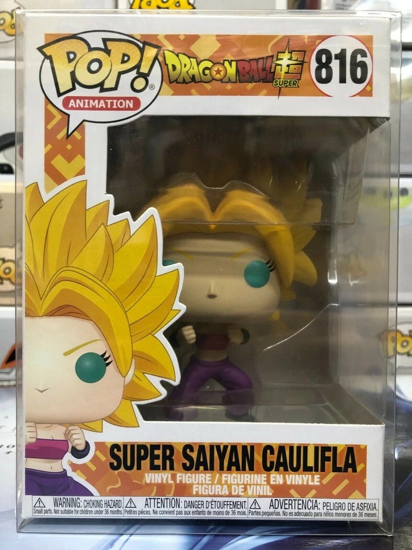 Funko POP! Animation: DragonBall Super SUPER SAIYAN CAULIFLA #816 W/ Protector 3 Funko POP! Animation: DragonBall Super SUPER SAIYAN CAULIFLA #816 W/ Protector