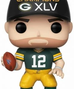 Funko POP! Football NFL Packers AARON RODGERS Champions XLV #43 W/ Protector