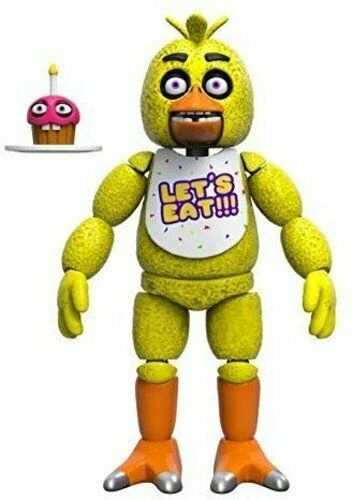 FUNKO Five Nights At Freddy's CHICA With Mr. CUPCAKE Figure NEW 7 FUNKO Five Nights At Freddy's CHICA With Mr. CUPCAKE Figure NEW