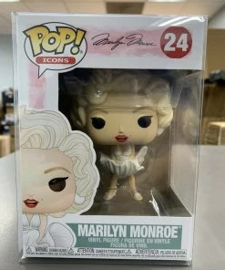 Funko POP! Icons MARILYN MONROE Figure #24 W/ Protector