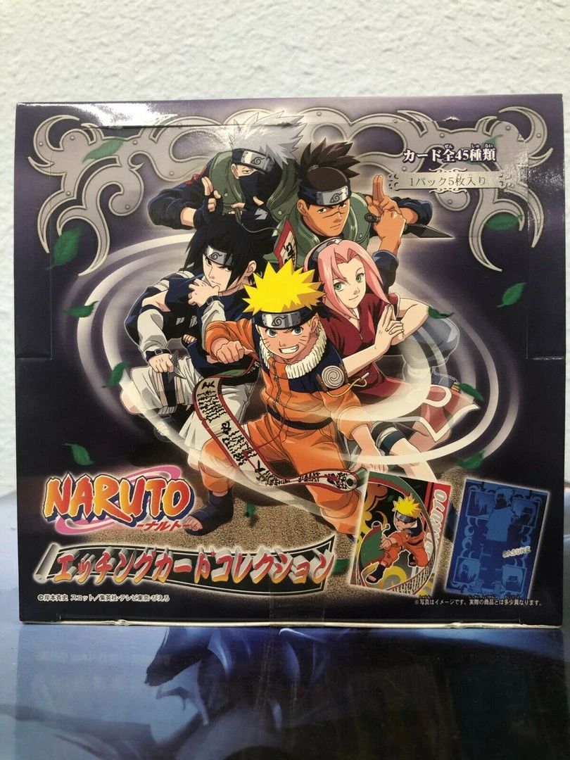 COSPA Collectible Cards Naruto Trading Cards Box - 20 Packs Per Box 3 COSPA Collectible Cards Naruto Trading Cards Box - 20 Packs Per Box