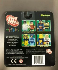 DC Direct Minimates Series 2 BOOSTER GOLD Vs BLUE BEETLE Mini Figures