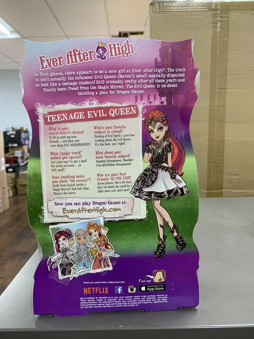 Ever After High Dragon Games Teenage Evil Queen Doll Special Edition NEW Dolls 4 Ever After High Dragon Games Teenage Evil Queen Doll Special Edition NEW Dolls