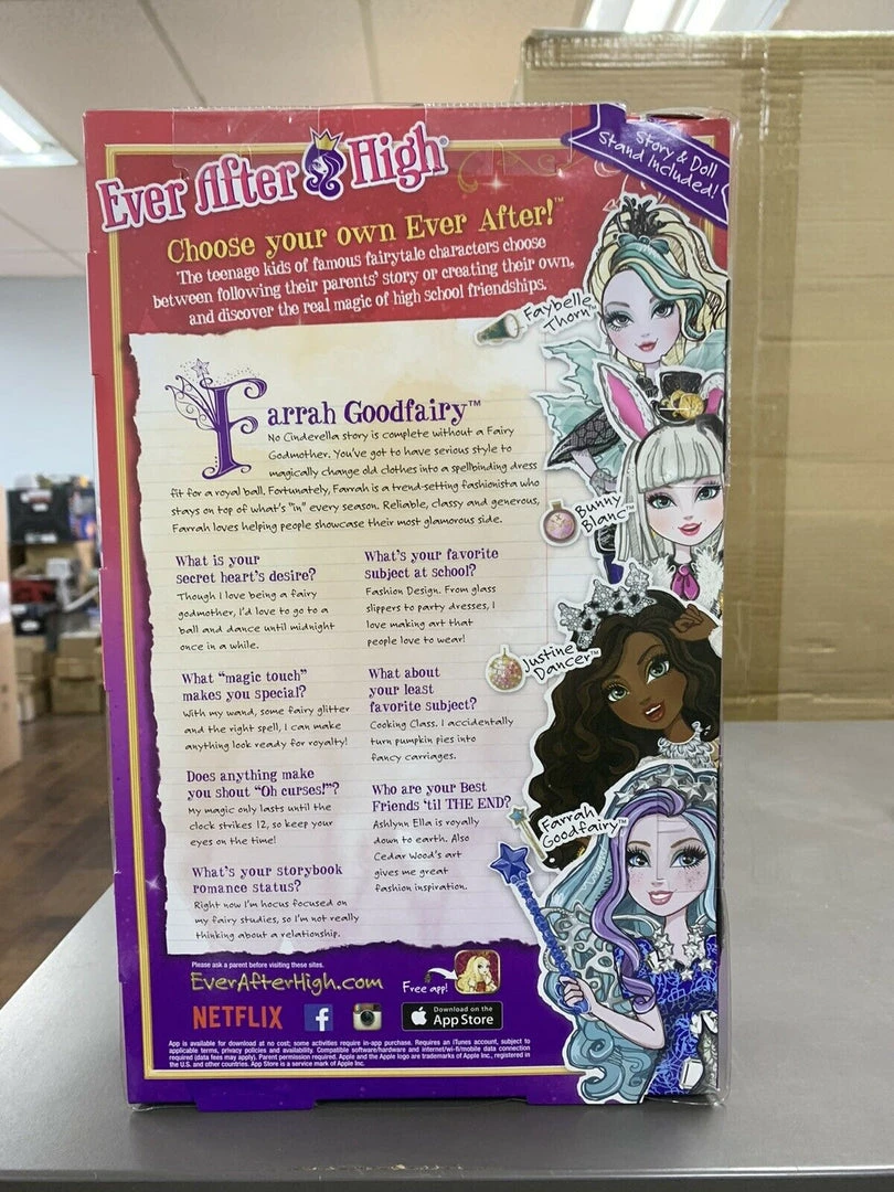 Ever After High Farrah Goodfairy Doll Legendary Iconic Trendy Fashion Clothing 4 Ever After High Farrah Goodfairy Doll Legendary Iconic Trendy Fashion Clothing
