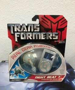 Hasbro Transformers Real Gear Robots NIGHT BEAT 7 Figure
