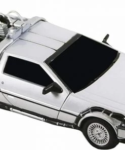 NECA Back To The Future DeLorean Time Machine 1:16 Diecast W/Working Doors - NEW
