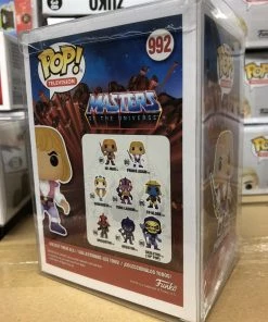 Funko POP Animation - Masters Of The Universe - Prince Adam Figure #992 W/Protector 10 Funko POP Animation - Masters Of The Universe - Prince Adam Figure #992 W/Protector