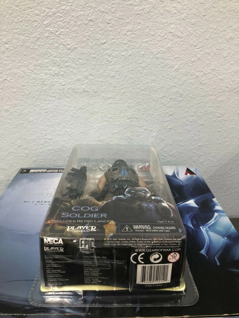 Action Figures NECA Gears Of War 3 COG SOLDIER W/ Retro Lancer 7" Action Figure 7 Action Figures NECA Gears Of War 3 COG SOLDIER W/ Retro Lancer 7" Action Figure