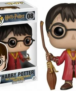 Funko POP! Harry Potter: Quidditch HARRY POTTER Figure #08 W/ Protector