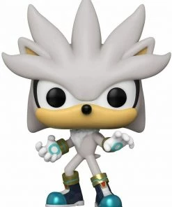 Funko POP! Games: Sonic The Hedgehog SILVER Figure #633 W/ Protector