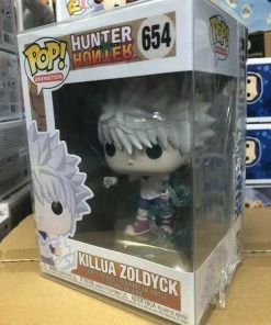 Funko Pop! Animation: Hunter X Hunter KILLUA ZOLDYCK Figure #654 W/ Protector