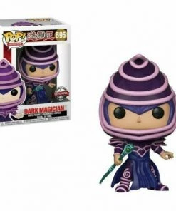 Funko POP! Yu-Gi-Oh DARK MAGICIAN Special Edition Figure #595 MINT W/ Protector
