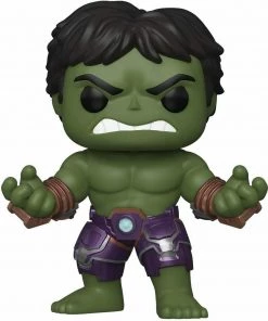 Funko Pop! Marvel: Avengers Game - Hulk (Stark Tech Suit) Figure With Protector
