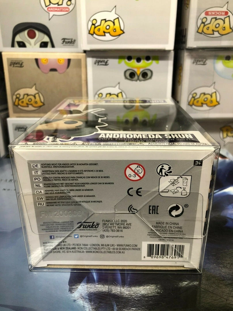 Funko POP! Saint Seiya: Knights Of The Zodiac ANDROMEDA SHUN #809 W/ Protector 6 Funko POP! Saint Seiya: Knights Of The Zodiac ANDROMEDA SHUN #809 W/ Protector