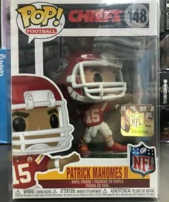 Funko POP! NFL Chiefs PATRICK MAHOMES II Red Jersey #148 Figure W/ Protector