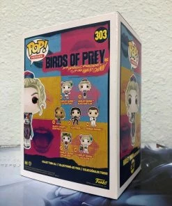 Funko POP! Heroes HARLEY QUINN Black Mask Club Figure #303 W/ Protector 9 Funko POP! Heroes HARLEY QUINN Black Mask Club Figure #303 W/ Protector