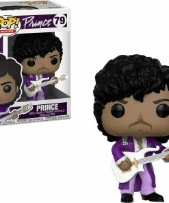Funko Pop Rocks: Prince - Purple Rain Figure W/ Protector