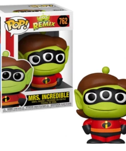 Funko POP! Disney: Pixar Alien Remix Mrs INCREDIBLE Figure #762 MINOR DAMAGE BOX