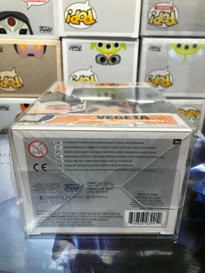 Funko POP! Animation: DragonBall Z VEGETA Figure #10 W/ Protector 6 Funko POP! Animation: DragonBall Z VEGETA Figure #10 W/ Protector