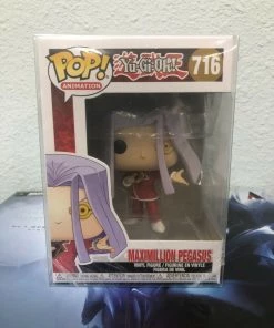 Funko POP! Anime: Yu-Gi-Oh! MAXIMILLION PEGASUS Figure #716 W/Protector