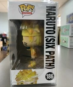 Funko POP! Naruto NARUTO SIX PATH Figure Special Edition MINT #186 W/ Protector